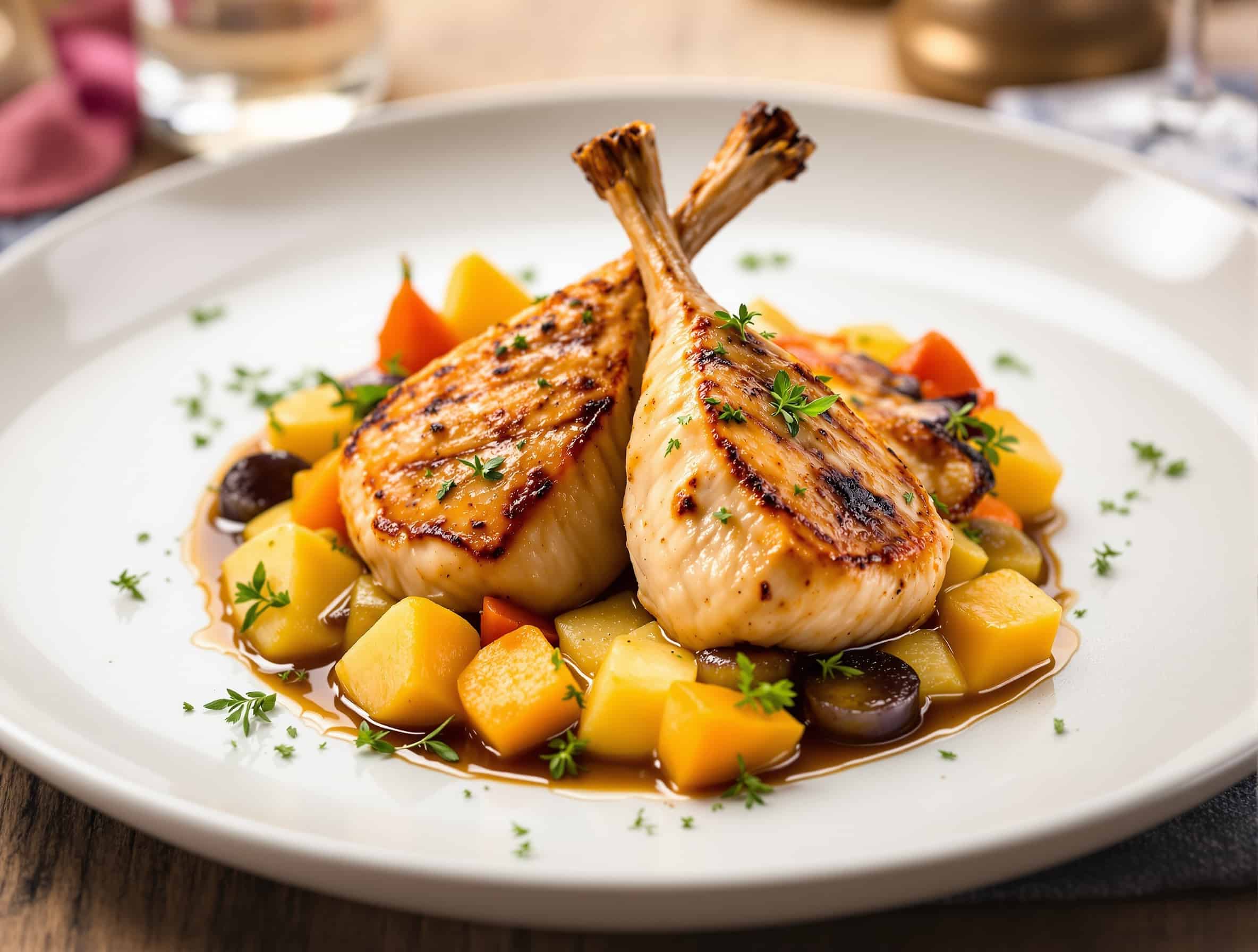 accompagnement pour cailles