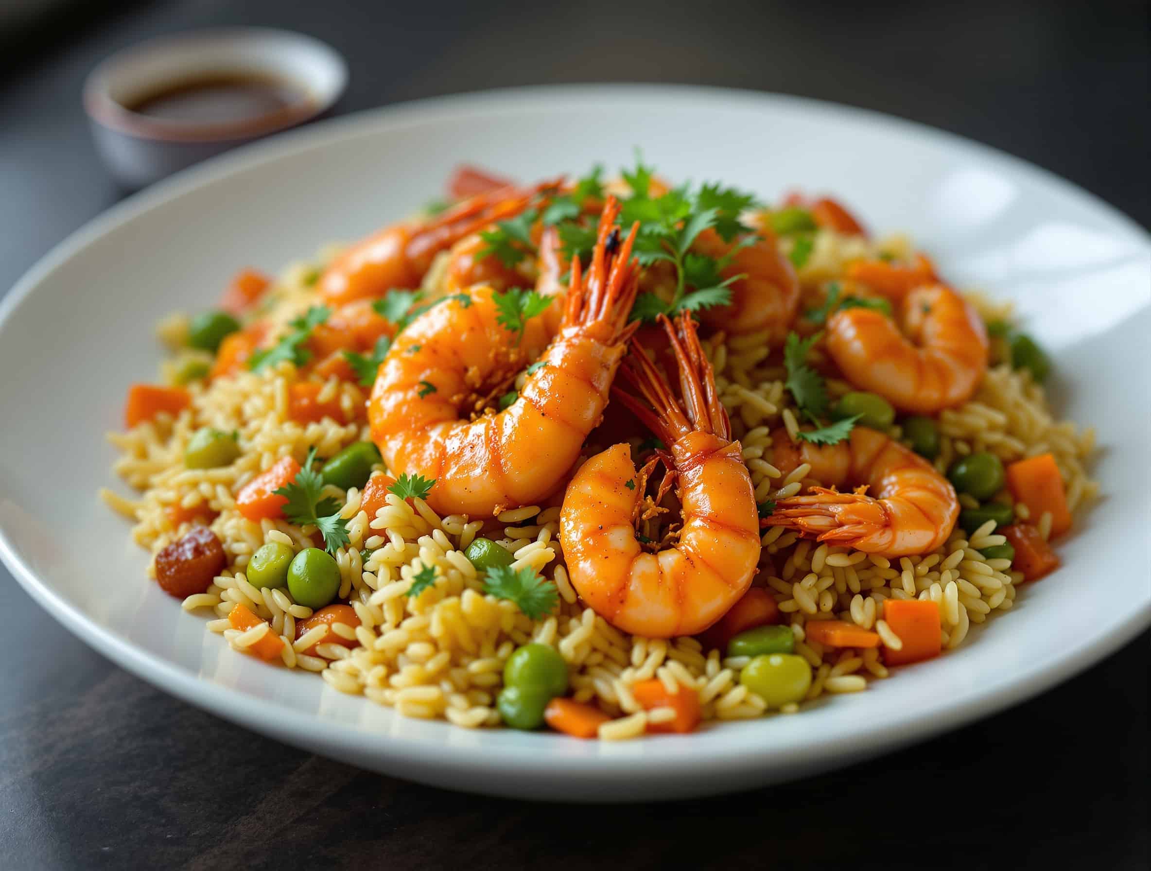 crevettes sautées accompagnement