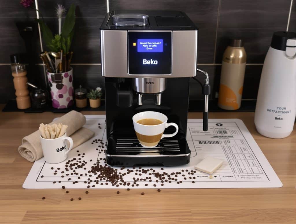 machine à café beko problème