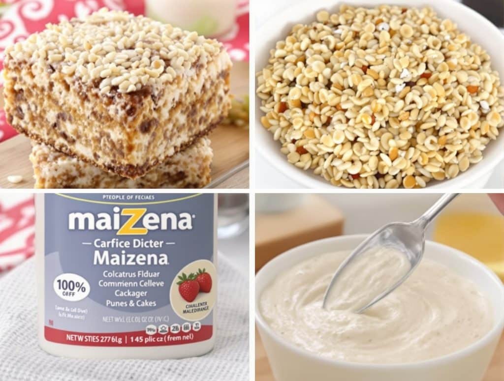 par quoi remplacer la maizena