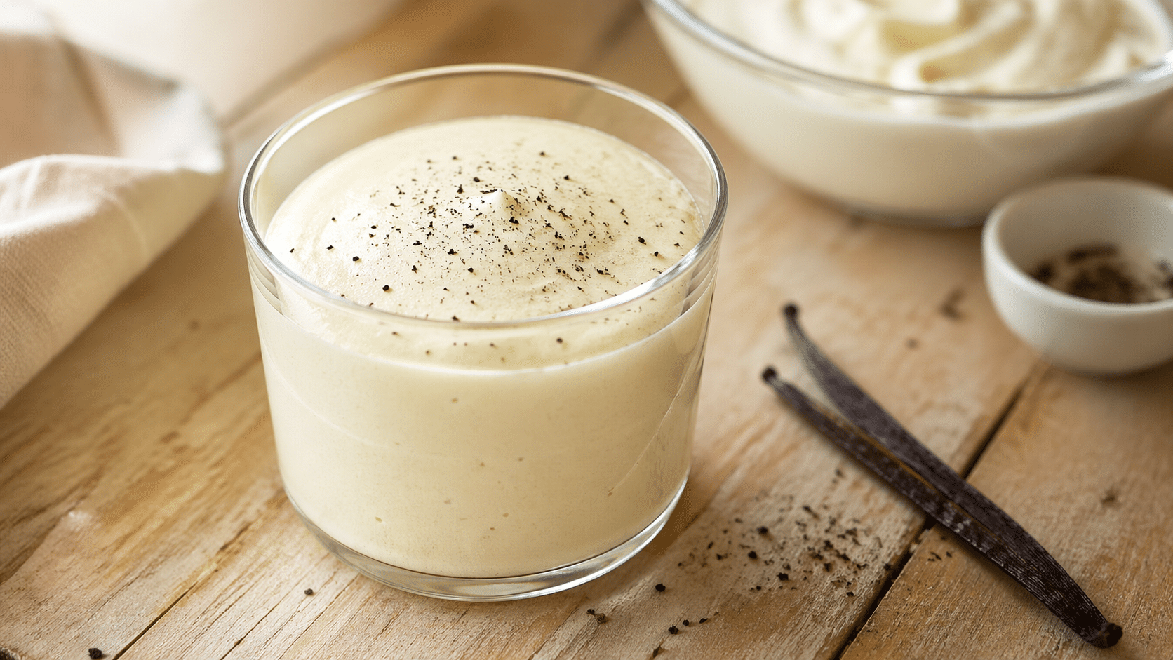 mousse vanille