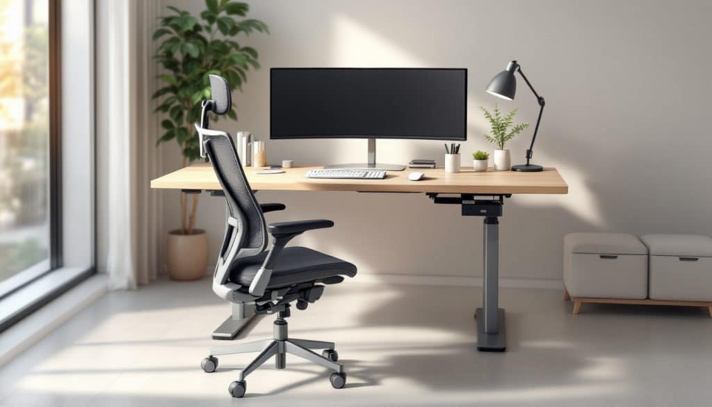 découvrez nos desks ergonomiques conçus pour améliorer votre confort et booster votre productivité au bureau. travaillez mieux grâce à un mobilier adapté à vos besoins.