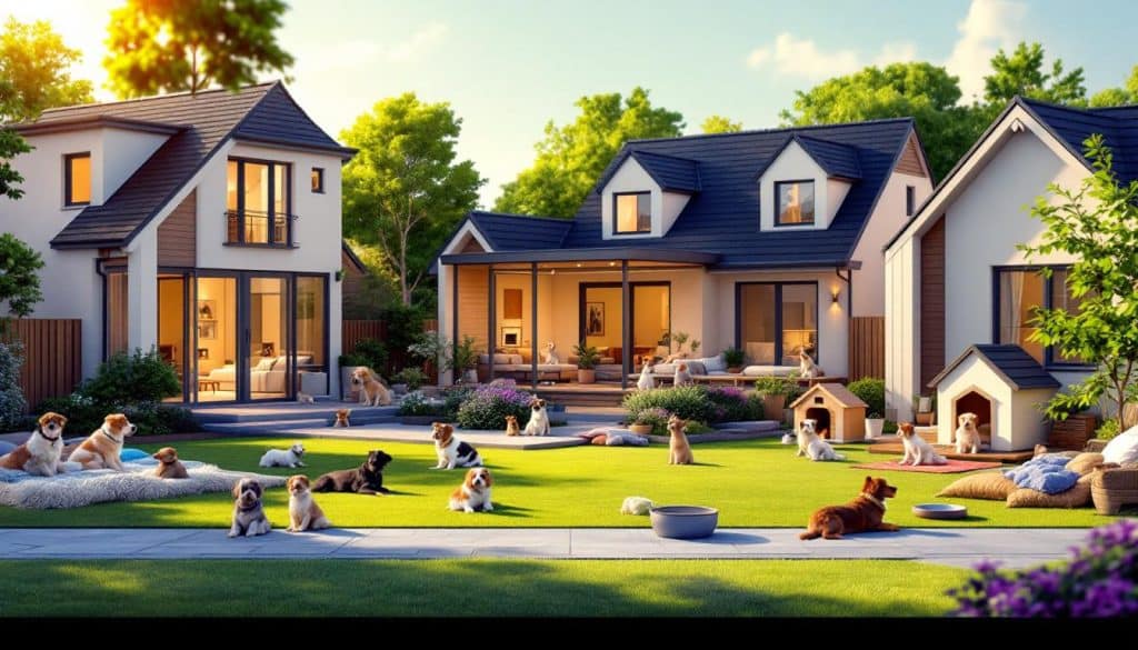 découvrez des logements adaptés pour accueillir vos chiens confortablement. trouvez facilement des maisons où vos animaux sont les bienvenus.