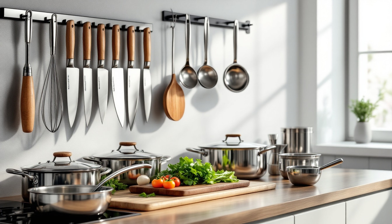 découvrez comment choisir les meilleurs ustensiles de cuisine indispensables pour équiper parfaitement votre cuisine et faciliter toutes vos préparations culinaires.