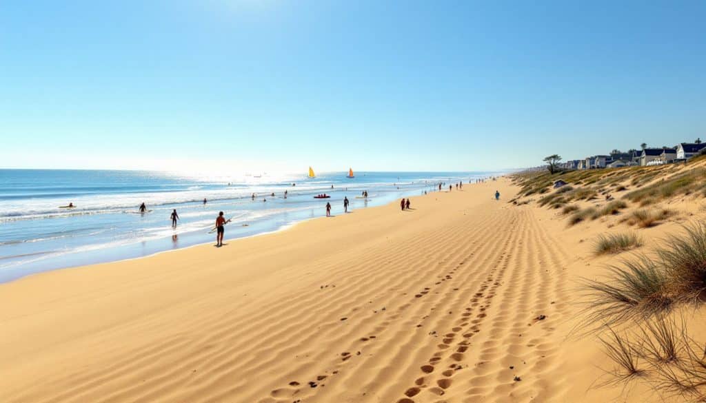 découvrez la plage des huttes à oléron, un paradis de sable fin idéal pour le surf et les activités nautiques en famille ou entre amis.