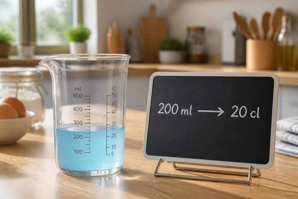 découvrez comment convertir rapidement et facilement 200 ml en centilitres avec notre guide simple et précis.