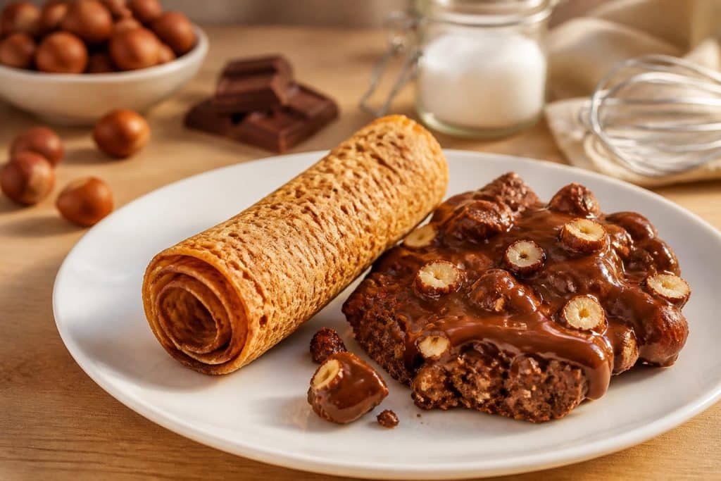 découvrez notre recette facile et rapide de croustillant praliné avec crêpe dentelle, un dessert gourmand et délicieux à préparer en un rien de temps.