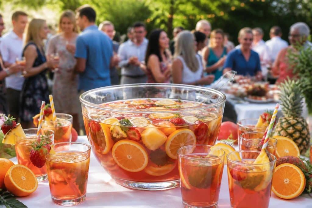 découvrez combien de litres de punch prévoir et comment le doser parfaitement pour régaler 30 personnes lors de votre prochaine fête.