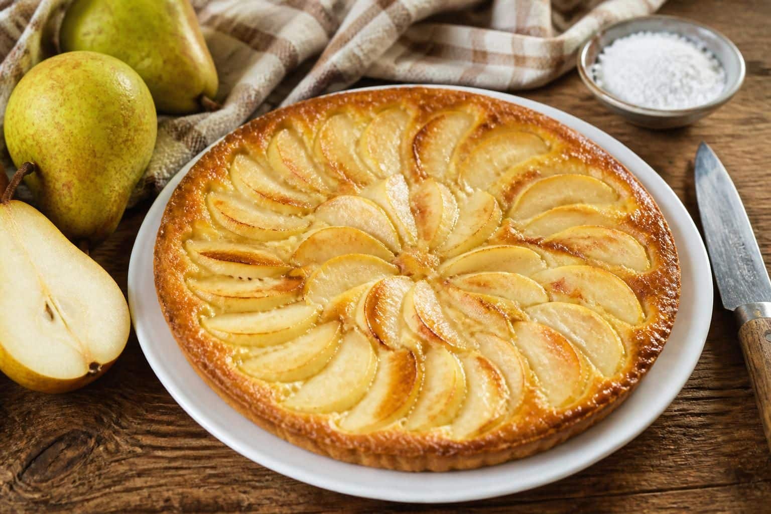 découvrez la recette traditionnelle de la tarte aux poires façon grand-mère, facile à réaliser et gourmande, parfaite pour régaler toute la famille.