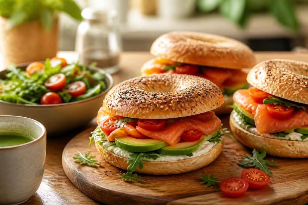 découvrez nos recettes de bagels healthy, faciles et gourmandes, parfaites pour une alimentation équilibrée au quotidien.