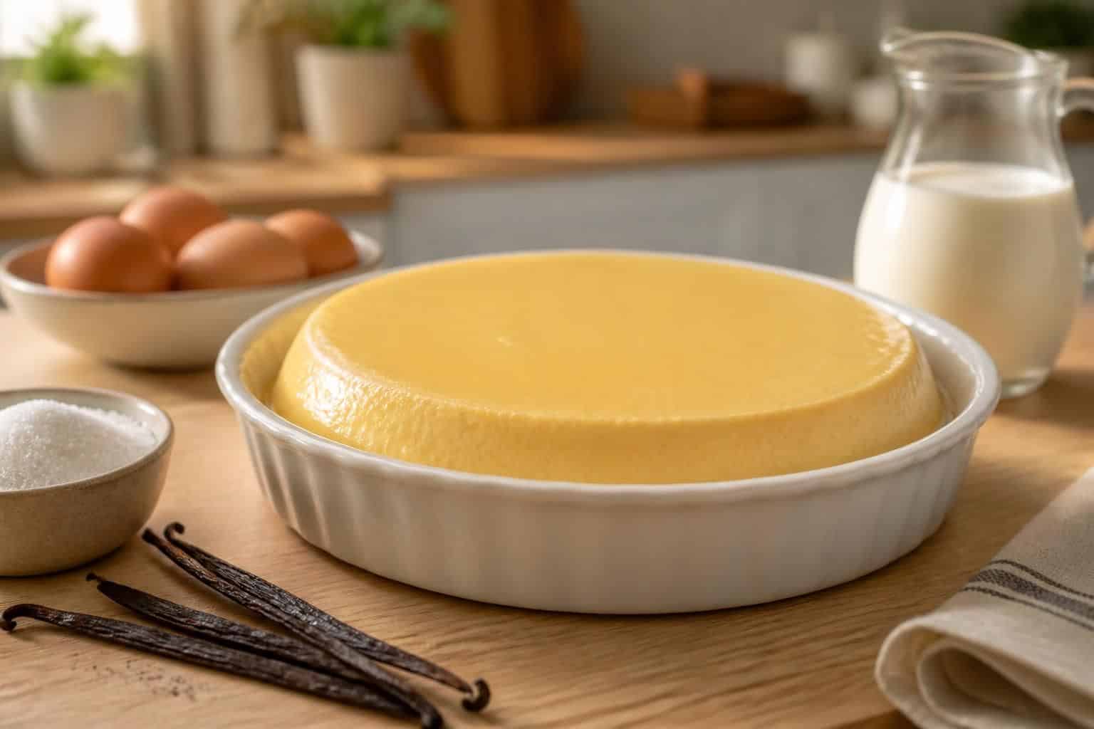 découvrez notre recette facile et rapide de flan vanille maison, pour un dessert délicieux et fait maison en quelques étapes simples.