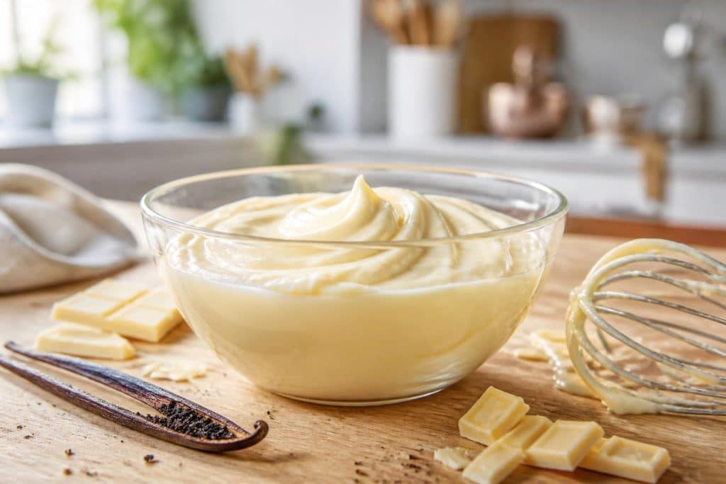 découvrez notre recette simple et rapide de ganache vanille, parfaite pour sublimer vos pâtisseries gourmandes avec une saveur délicate et onctueuse.