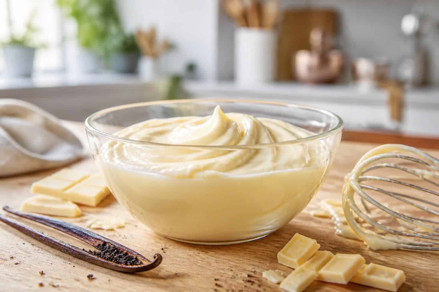 découvrez notre recette simple et rapide de ganache vanille, parfaite pour sublimer vos pâtisseries gourmandes avec une saveur délicate et onctueuse.
