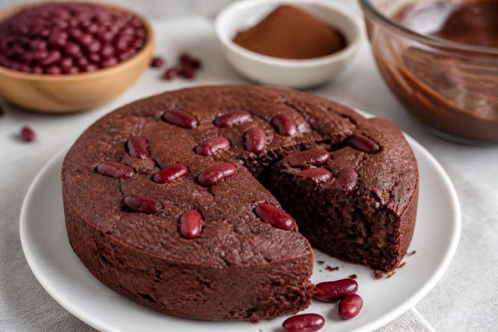 découvrez une recette gourmande et saine de gâteau au chocolat moelleux, réalisé sans farine grâce aux haricots rouges. parfait pour une douceur légère et originale.