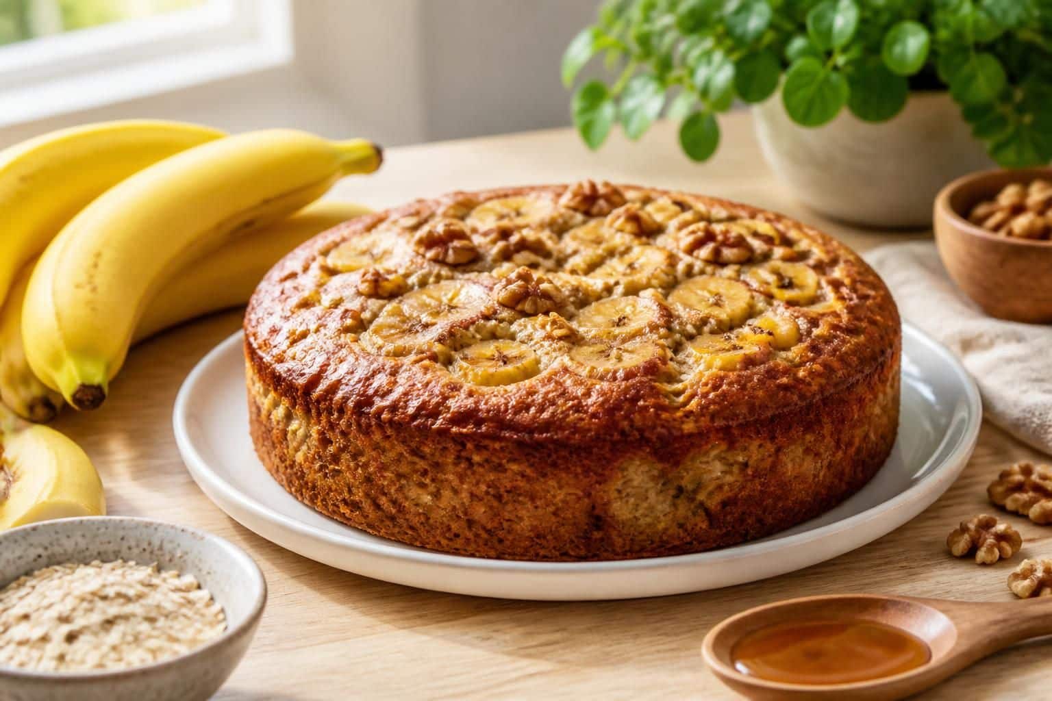 découvrez notre recette facile et légère de gâteau banane healthy, parfaite pour un dessert gourmand et équilibré.