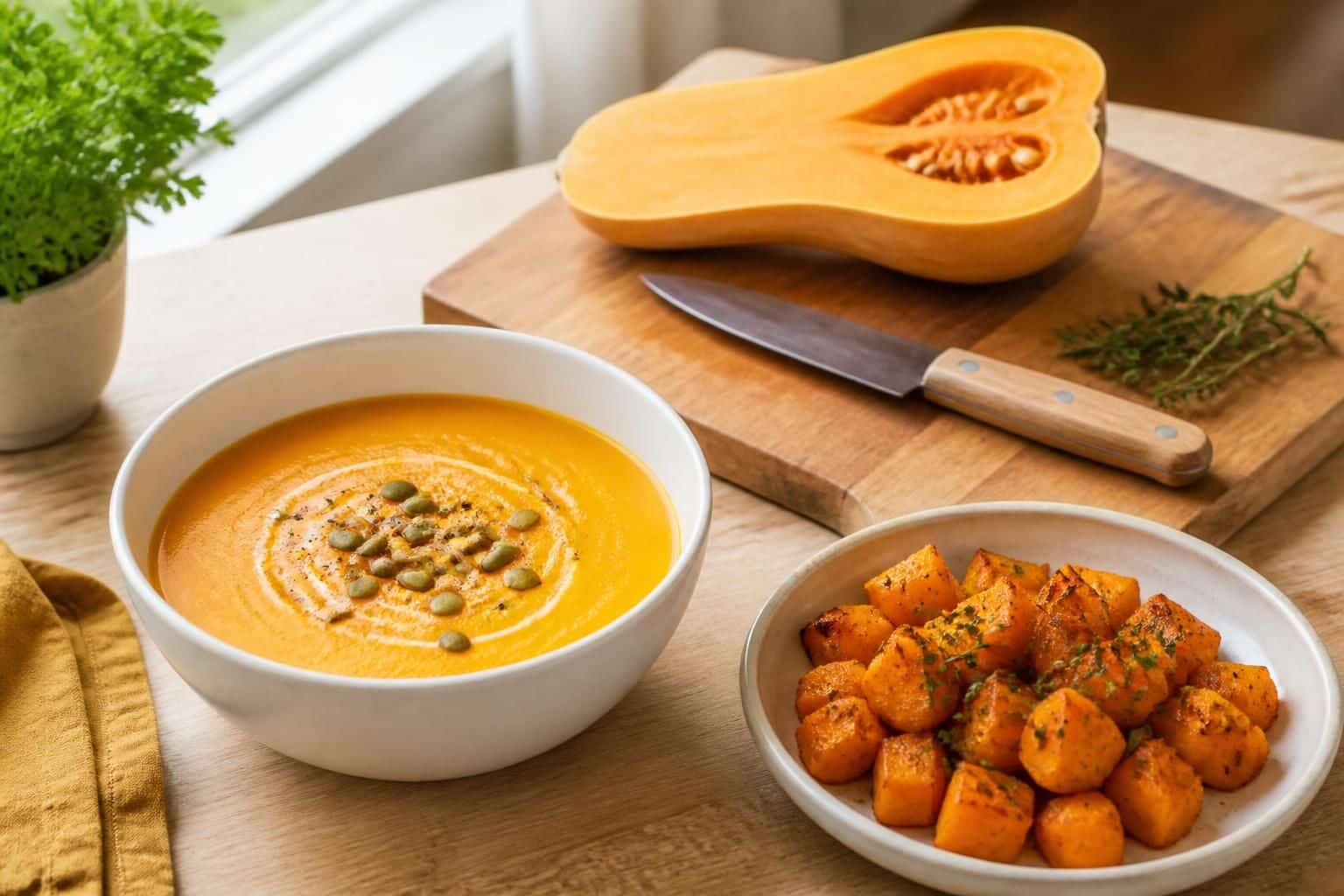 découvrez une recette healthy de butternut, facile et rapide à préparer, idéale pour un repas sain et savoureux en toute simplicité.