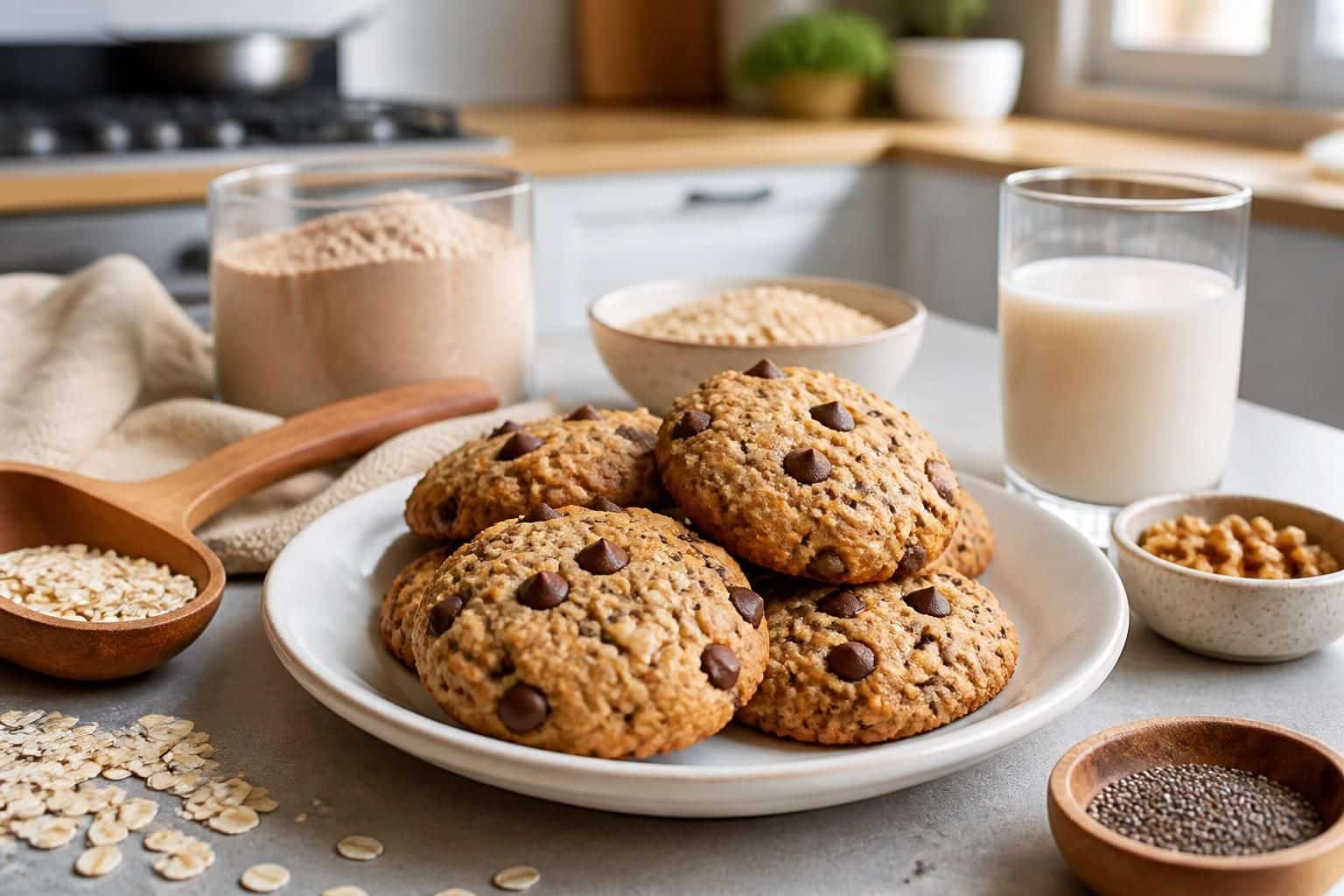 découvrez une recette simple et rapide de cookies protéinés, idéale pour un snack sain et gourmand à tout moment de la journée.