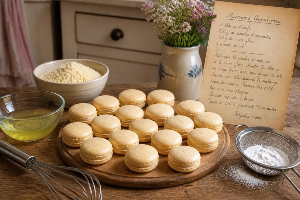 découvrez la recette de macaron grand-mère facile et traditionnelle pour des douceurs maison authentiques et savoureuses. idéale pour tous les niveaux en pâtisserie.