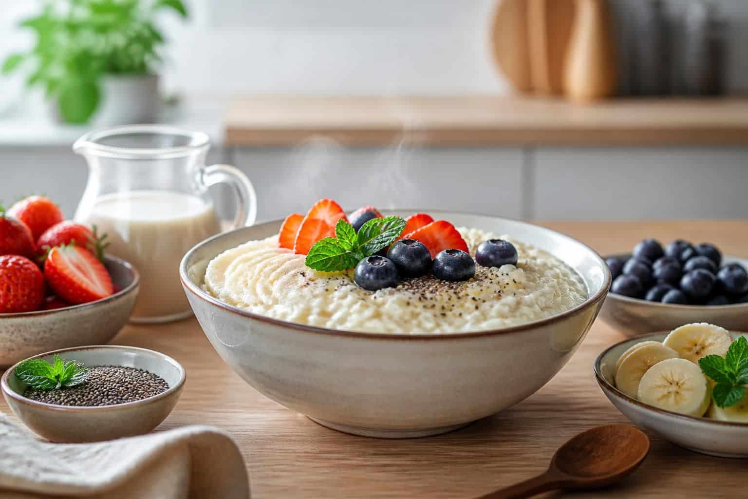 découvrez notre recette simple et légère de riz au lait healthy, parfaite pour une douceur gourmande sans culpabilité. facile à préparer et savoureuse, elle allie plaisir et bien-être.