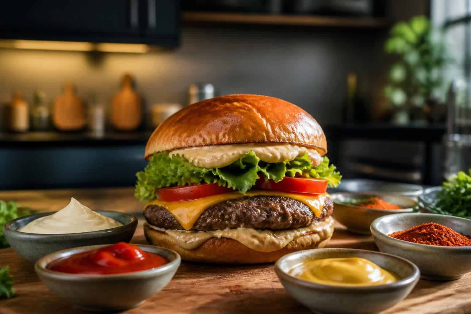 découvrez notre recette facile de sauce biggy burger maison avec les ingrédients clés pour un burger savoureux et unique.