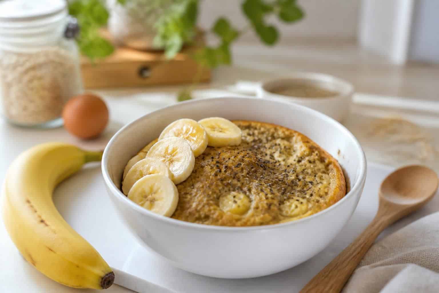 découvrez notre recette facile et rapide de bowl cake à la banane, parfait pour un petit-déjeuner gourmand et sain en quelques minutes.