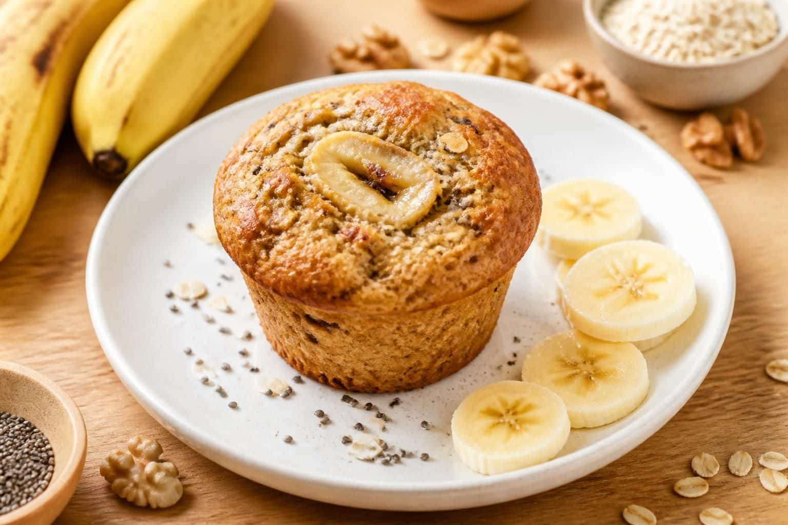 découvrez notre recette facile de muffins à la banane healthy, moelleux et délicieux, parfaite pour un goûter sain et gourmand.
