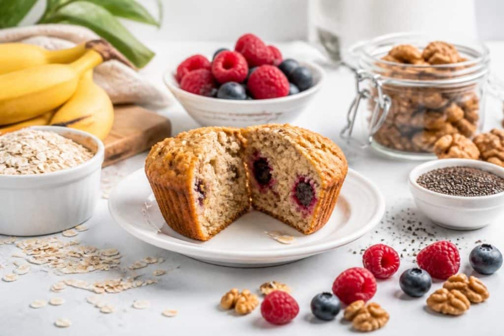 découvrez une recette facile de muffins healthy, moelleux et sans sucre ajouté, idéale pour un goûter gourmand et léger.
