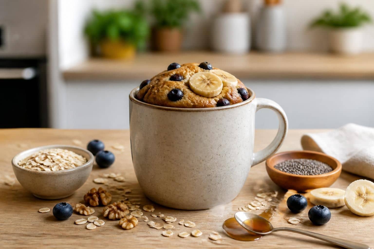 découvrez notre recette de mug cake healthy rapide et facile, préparée avec des ingrédients naturels pour une gourmandise saine et savoureuse en quelques minutes.