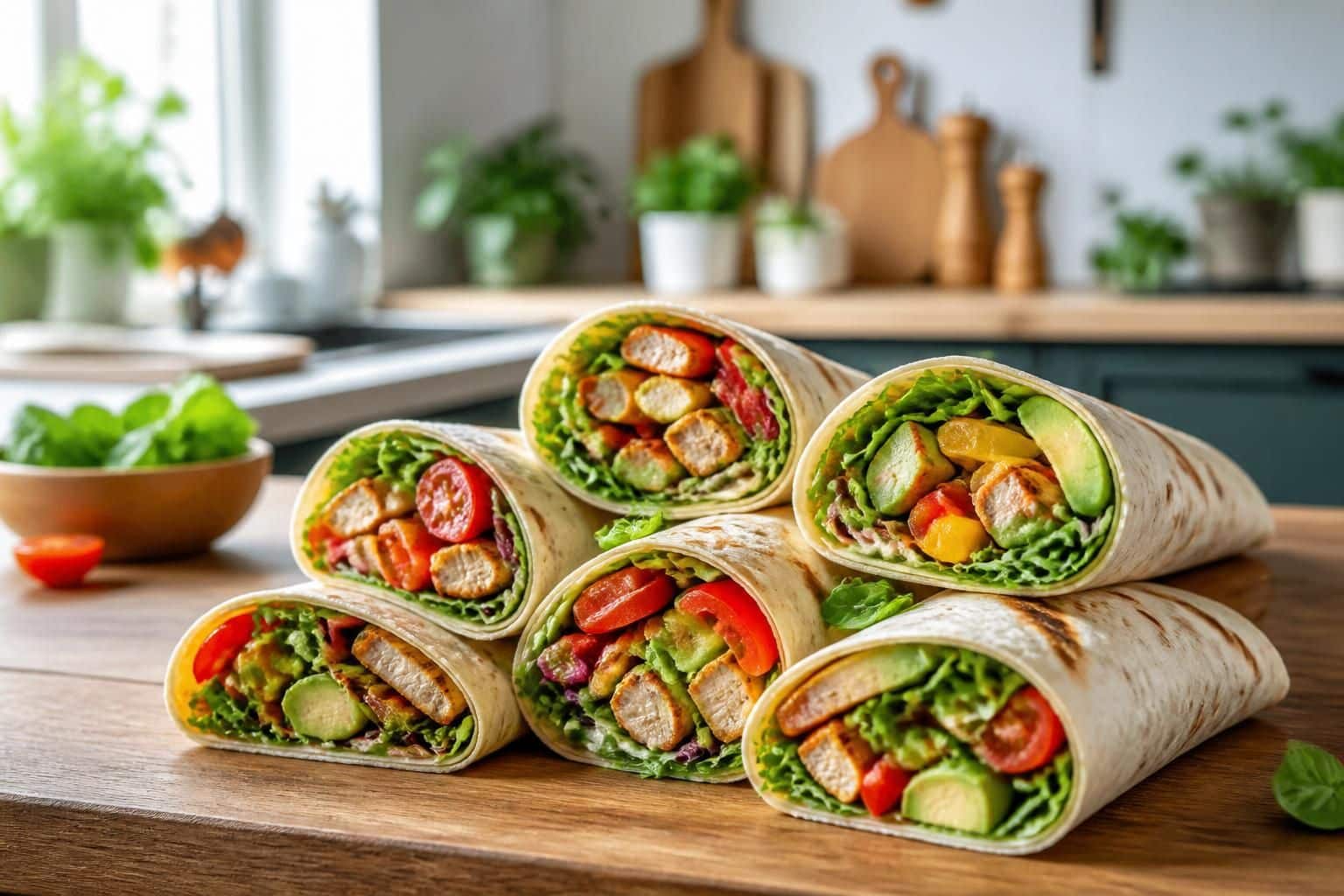 découvrez nos recettes de wraps healthy faciles et rapides à préparer, idéales pour des repas équilibrés au quotidien.